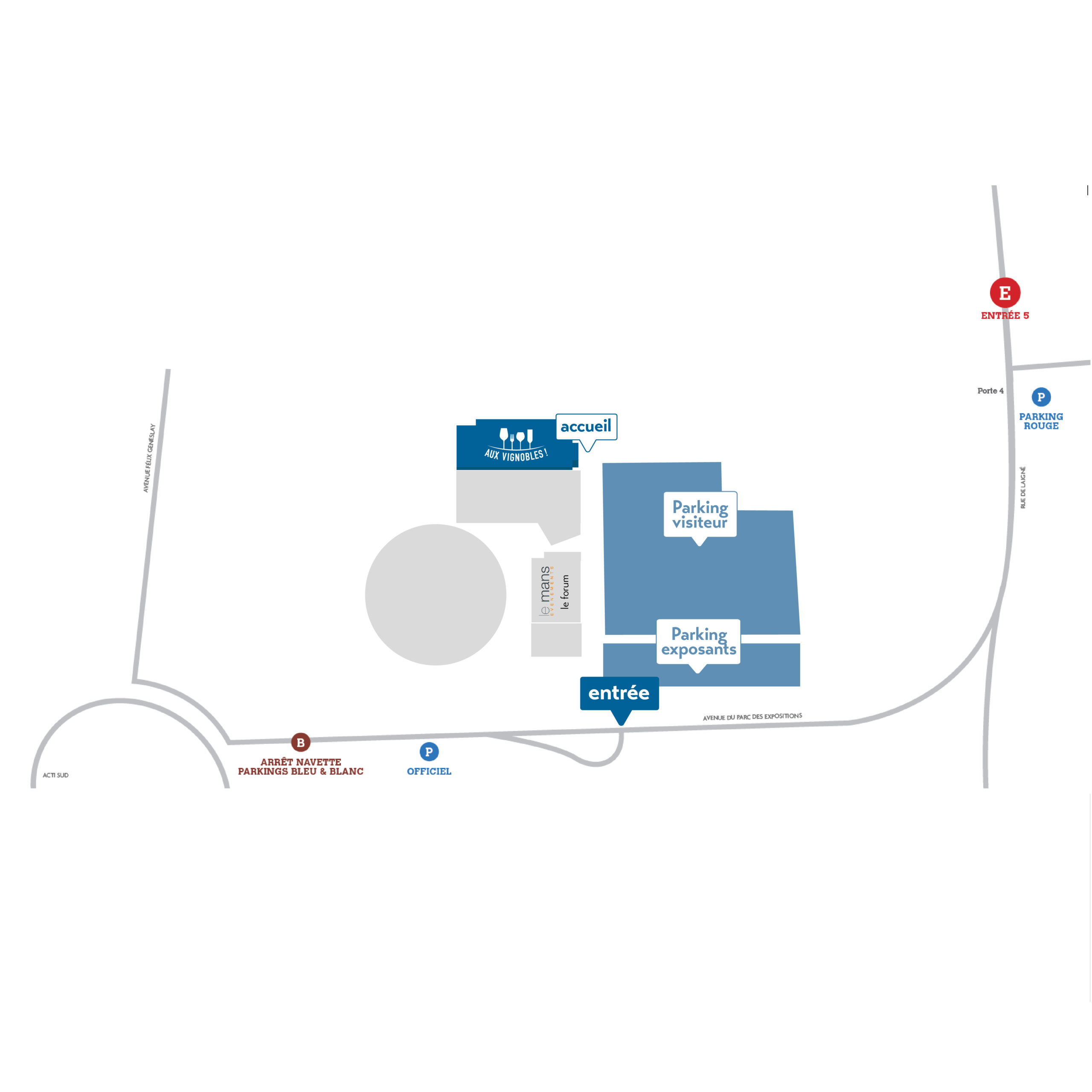 le mans_Plan de travail 1 Accès et Transports