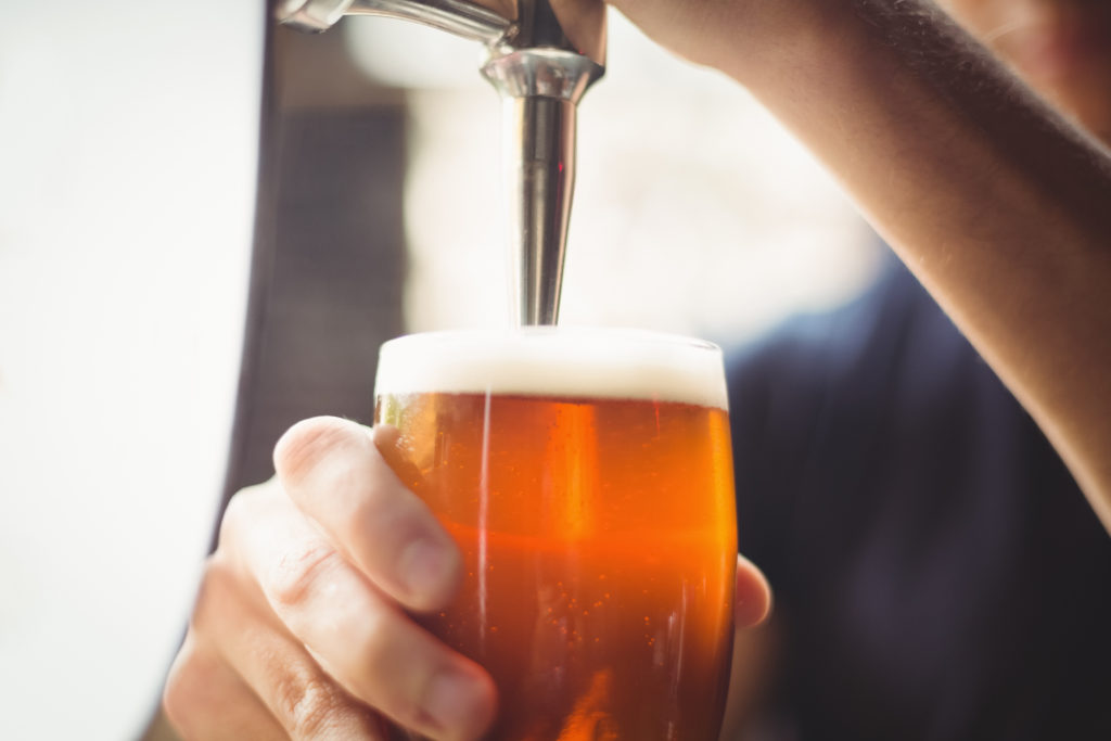 comment servir une bière